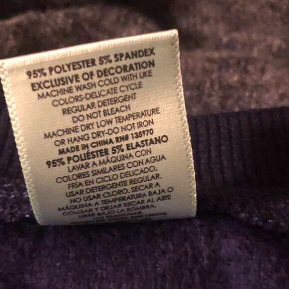 Honeydew Navy blue  XL 2 pc Fleece Set - Picture 5 of 7